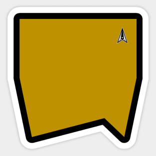 Space Force: The Next Generation Gold Ops Division Uniform Sticker